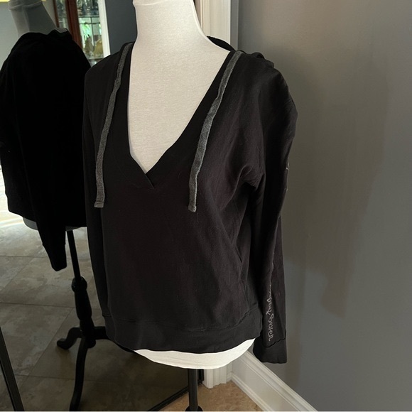 Aeropostale~Cotton Sweatshirt with Hood~Size XL~Black - Picture 6 of 8